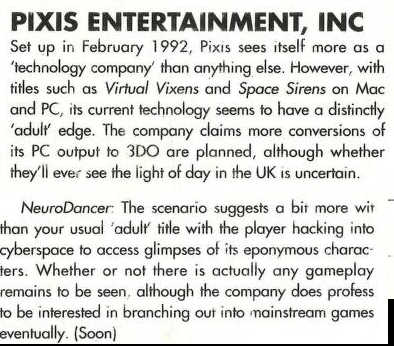 File:CES 1995 - Pixis Entertainment News 3DO Magazine (UK) Feb Issue 2 1995.png