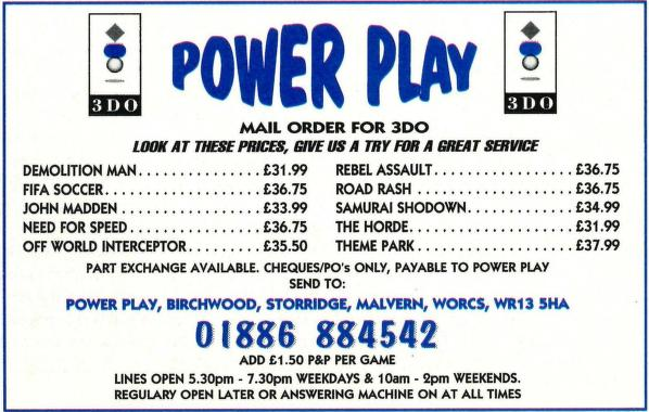 File:3DO Magazine(UK) Issue 3 Spring 1995 Ad - Power Play.png