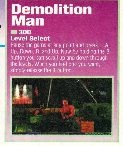 File:Demolition Man Tips Games World UK Issue 15.png
