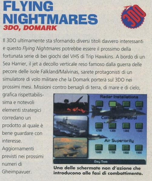 File:Flying Nightmares Preview Game Power(IT) Issue 39 Jun 1995.png