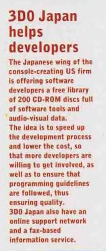 File:Edge Magazine(UK) Issue 2 Nov 93 News - 3DO Japan helps developers.png