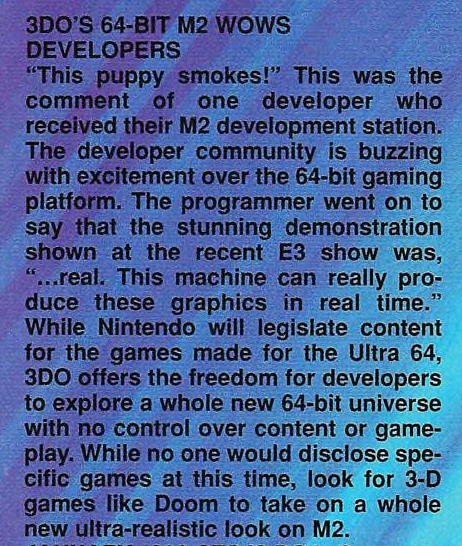 File:3DO 64 Bit M2 Wows Developers News VideoGames Magazine(US) Issue 79 Aug 1995.png