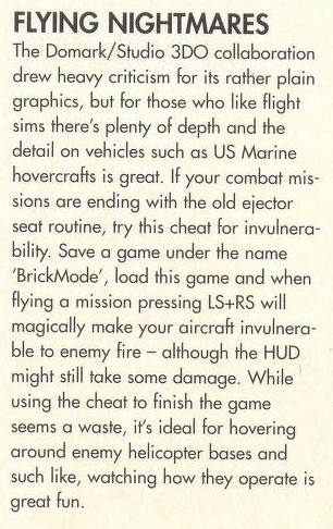 File:3DO Magazine(UK) Issue 10 May 96 Tips - Flying Nightmares.png