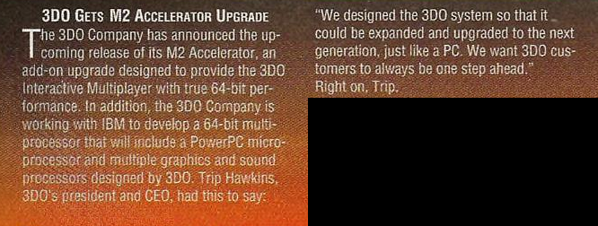 File:3DO Gets M2 Accelerator Upgrade News VideoGames Magazine(US) Issue 70 Nov 1994.png