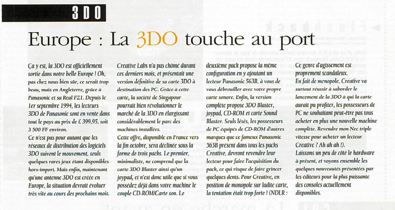 File:Joystick(FR) Issue 53 Oct 1994 News - ECTS 1994 - 3DO Launches in Europe.png