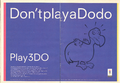 3DO - Don't Play a Dodo Ad