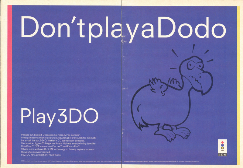 File:3DO Magazine(UK) Issue 10 May 96 Ad - 3DO Don't Play a Dodo.png
