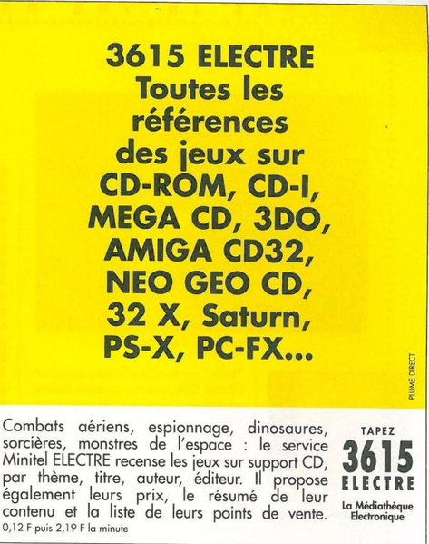 File:Joystick(FR) Issue 55 Dec 1994 Ad - 3615 Electre.png