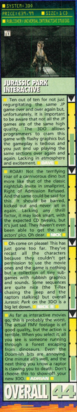 File:Jurassic Park Interactive Review Games World UK Issue 5.png