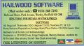 Hailwood Software Ad