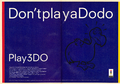 3DO Dont Play a Dodo Ad