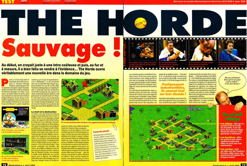 File:The Horde Review Part 1 Generation 4(FR) Issue 65 Apr 1994.png
