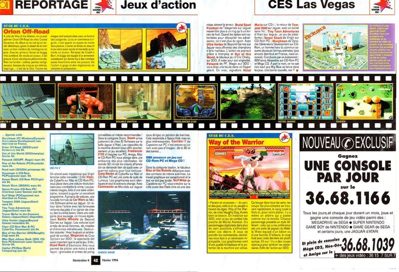 File:Winter CES 1994 - Action Games News Part 2 Generation 4(FR) Issue 63 Feb 1994.png