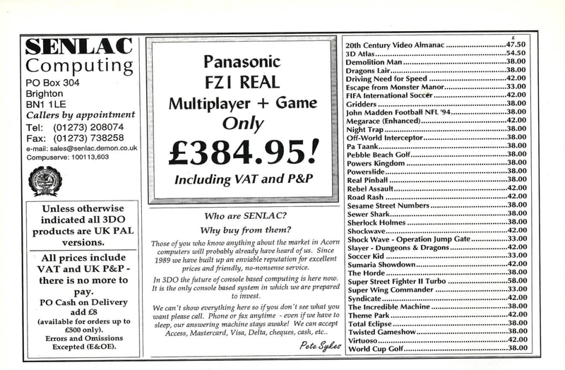 File:3DO Magazine(UK) Issue 3 Spring 1995 Ad - Senlac.png