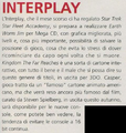 ECTS 1995 News - Interplay