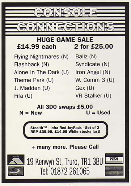 File:3DO Magazine(UK) Issue 12 Jul 96 Ad - Console Connections.png