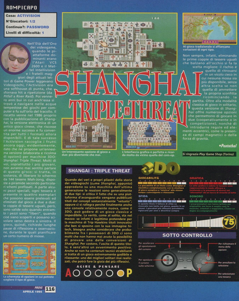File:Shanghai Triple Threat Review Game Power(IT) Issue 38 Apr 1995.png
