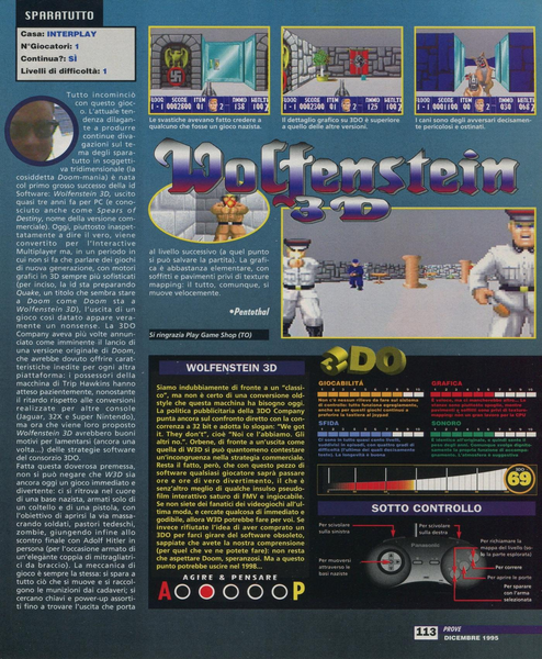File:Wolfenstien 3D Review Game Power(IT) Issue 45 Dec 1995.png