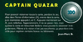 Captain Quazar Tips