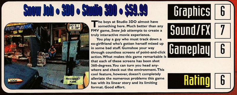 File:Snow Job Review VideoGames Magazine(US) Issue 90 Jul 1996.png