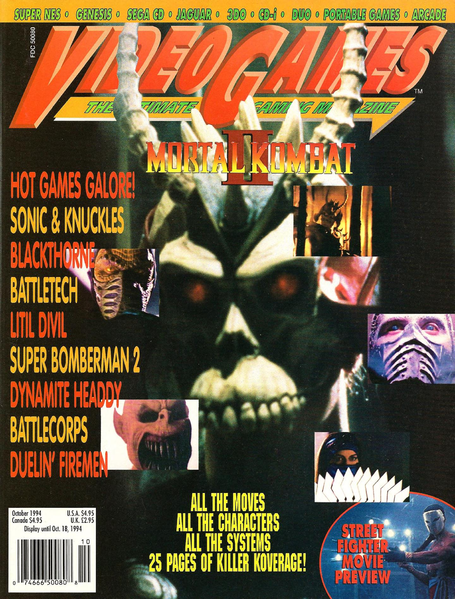 File:VideoGames Magazine(US) Issue 69 Oct 1994 Front.png