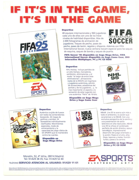 File:Hobby Consolas(ES) Issue 43 Apr 1995 Ad - Electronic Arts.png
