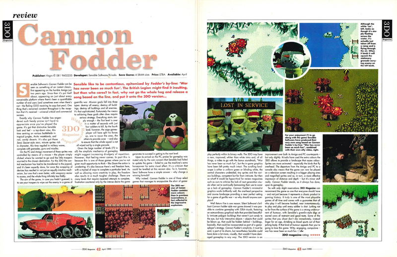 File:3DO Magazine(UK) Issue 3 Spring 1995 Review - Cannon Fodder.png
