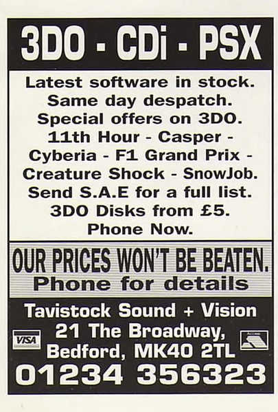 File:3DO Magazine(UK) Issue 12 Jul 96 Ad - Tavistock.png