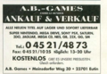 AB Games Ad