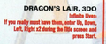 Dragons Lair Tips