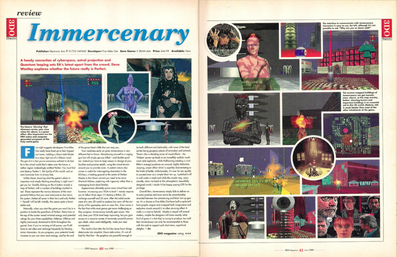 File:3DO Magazine(UK) Issue 4 Jun Jul 1995 Review - Immercenary.png