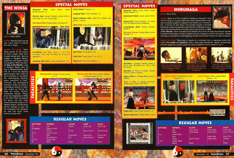File:Way Of The Warrior Ultimate Strategy Guide Feature Part 5 VideoGames Magazine(US) Issue 71 Dec 1994.png