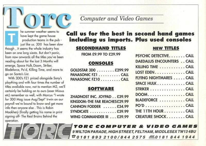 File:3DO Magazine(UK) Issue 6 Oct Nov 1995 Ad - Torc.png