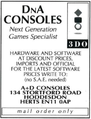 DnA Consoles Ad