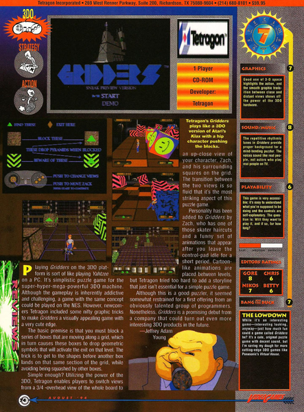 File:Gridders Review VideoGames Magazine(US) Issue 67 Aug 1994.png