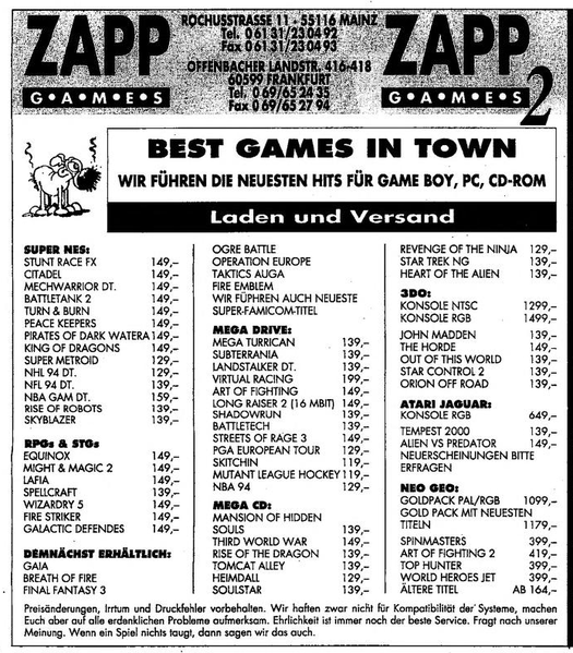 File:Zapp Games Ad Video Games DE Issue 6-94.png