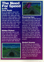 Thumbnail for File:The Need For Speed Tips Games World UK Issue 15.png