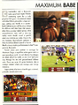 3DO Magazine Issue 6 Oct Nov 95 - Maximum Babe News