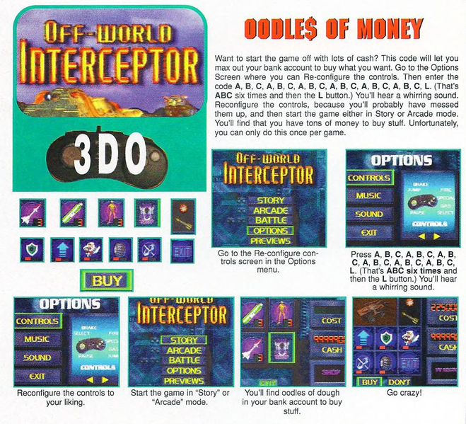 File:Off World Interceptor Tips VideoGames Magazine(US) Issue 74 Mar 1995.png