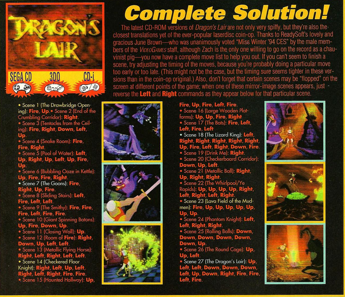 File:Dragons Lair Tips VideoGames Magazine(US) Issue 66 Jul 1994.png