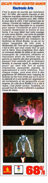 File:Escape From Monster Manor Review Generation 4(FR) Issue 63 Feb 1994.png
