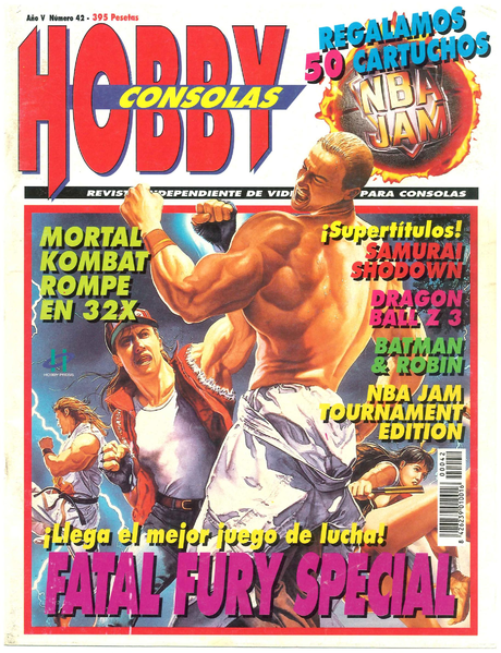 File:Hobby Consolas(ES) Issue 42 Mar 1995 Front.png