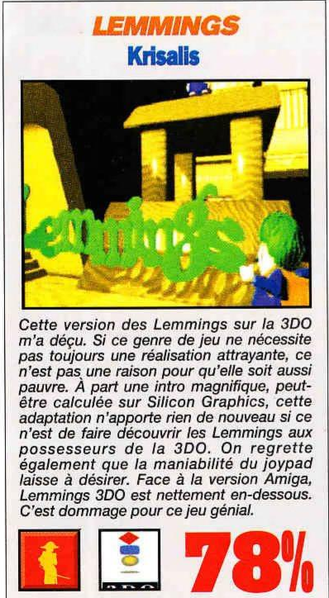 File:Lemmings Review Generation 4(FR) Issue 63 Feb 1994.png