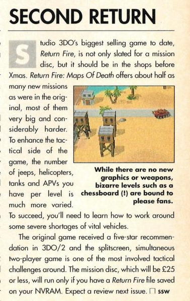 File:3DO Magazine(UK) Issue 7 Dec Jan 95-96 News - Second Return.png