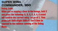 Super Wing Commander Tips
