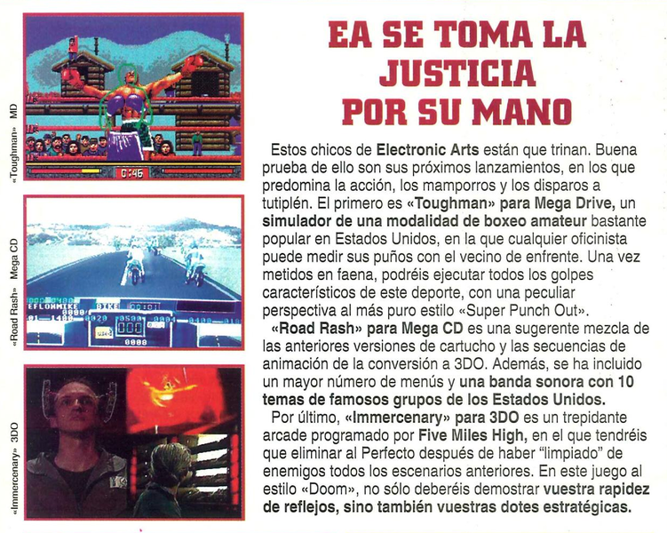 File:Hobby Consolas(ES) Issue 42 Mar 1995 News - EA Se Toma La Justicia Por Su Mano.png