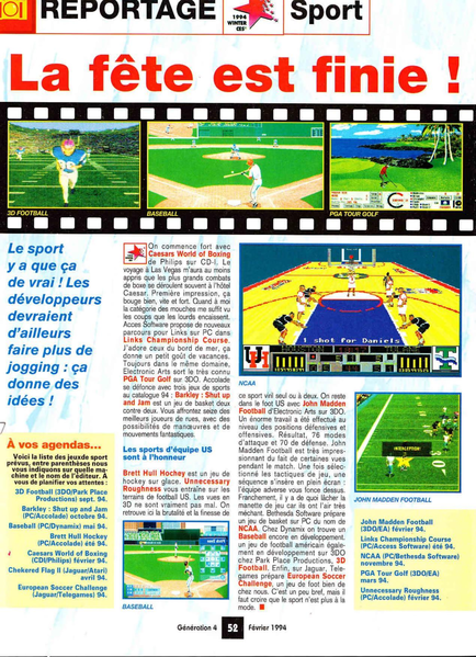 File:Winter CES 1994 - Sport Games News Generation 4(FR) Issue 63 Feb 1994.png