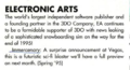 CES 1995 - Electronic Arts