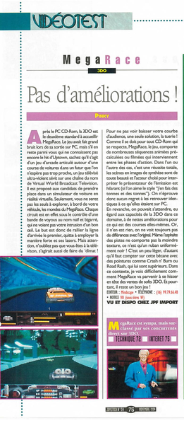 File:Joystick(FR) Issue 54 Nov 1994 Review - Mega Race.png