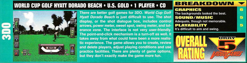 File:World Cup Golf Review VideoGames Magazine(US) Issue 74 Mar 1995.png